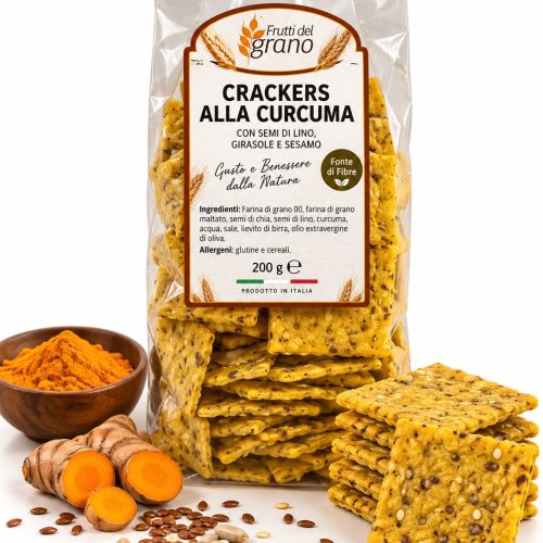 Frutti del Grano Crackers alla Curcuma