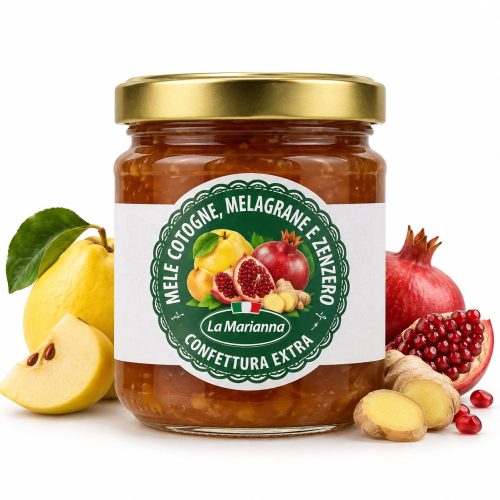 La Marianna Quitten-Granatapfel-Ingwer-Konfitüre